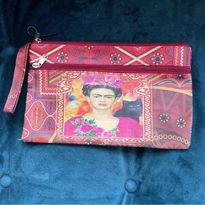 CLEARANCE Frida Kahlo Multipurpose Cosmetic Bag  New Cosmetiquera Frida Kahlo